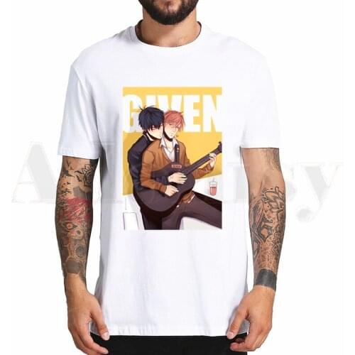 Yaoi Bl Given Anime Manga Music Mafuyu Tshirt Hip Hop Girl Print Top Tees Harajuku Tshirts Fashion Summer T-shirt