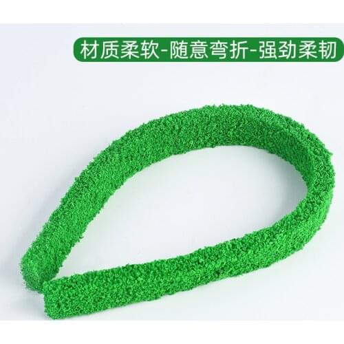 Garden Green Belt Sand Table Lawn Model Building Material Artificial Bush Isolation Belt Flower Bed Belt