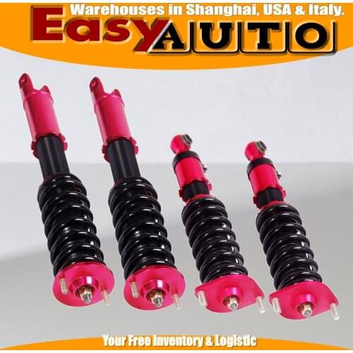 Shock Abosrber NON-adjustable Suspension Coilover FOR Nis*an 300ZX Z32 Turbo Co*pe 2D 90 - 96