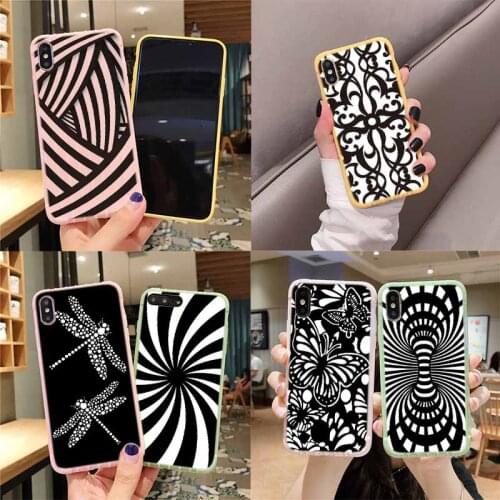 New black and white design Trolley Suitcase Texture Phone Case For IPhone 11 Pro Max X XS MAX 8 7 6S Plus