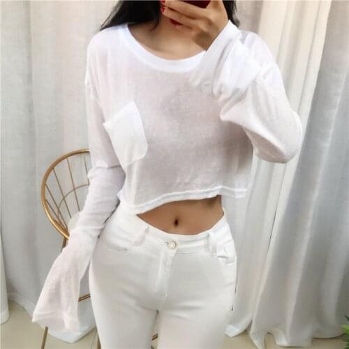 Dlywaiov Women's Cropped T-shirts