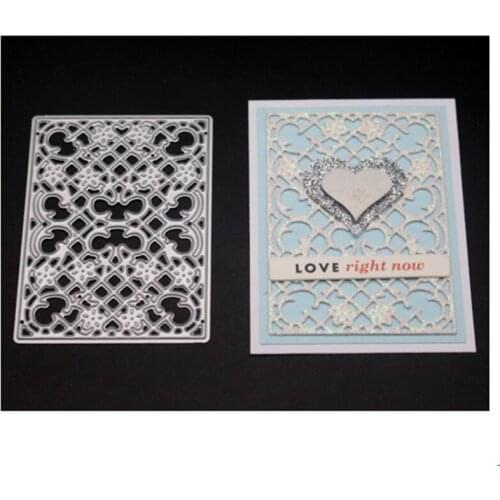 YINISE SCRAPBOOK Metal Cutting Dies For Scrapbooking Stencils BACKGROUND DIY Paper Album Cards Making Embossing Die Cuts Cutter