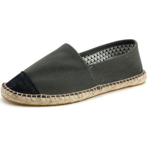 2019 fasjion Mens Flat Shoes Shoes Casual Shoes Mens Summer New Chinese Style Linen Matching Color Single loafers Shoes N1-72