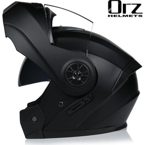 Motorcycle Helmets Flip Up Double Lens Motorcycle Helmet Removable and Washable Liner Full Face Motocross Helmet DOT Approved