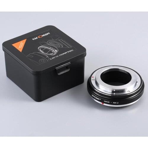 2020 new listing K&F Concept adapter for Nikon S mount lens to Nikon Z mount Z6 Z7 Z50 camera