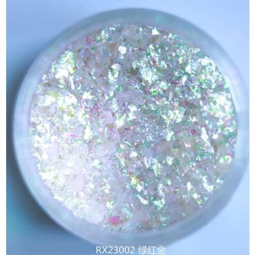 Mirror white thick piece of discoloration flash powder solid fairy dirty super nail nails accessories mirror powder