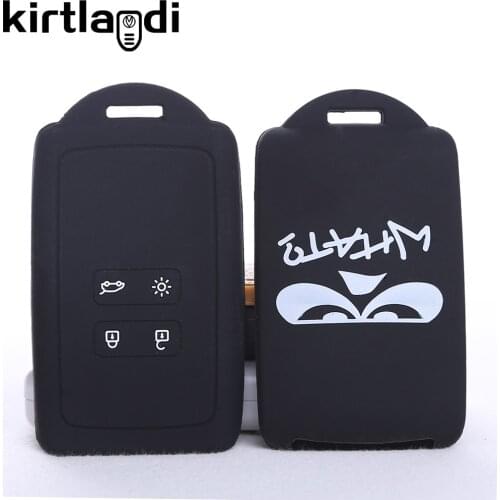 Silicone Car Key Case Keychain for Renault Captur Megane Arkana Zoe Clio Espace Arcan Kadjar Key Cover for Renault Captur 2020