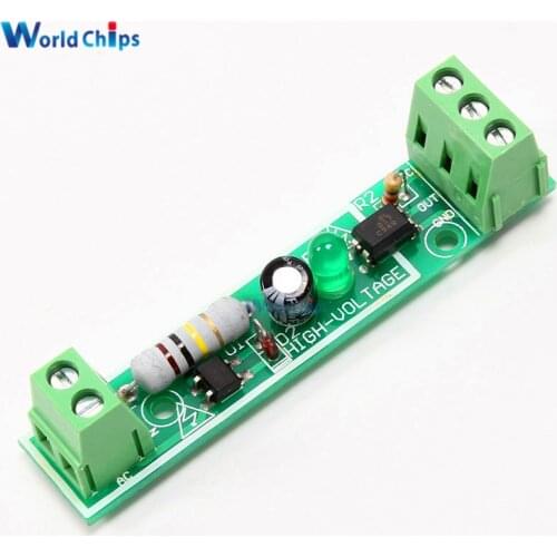 1-Bit AC 220V Optocoupler Isolation Module Voltage Detect Board Adaptive For PLC Isolamento Fotoaccoppiatore Module Newest