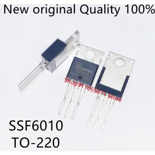 10PCS/LOT SSF6010 TO-220 60A 60V New spot hot sale