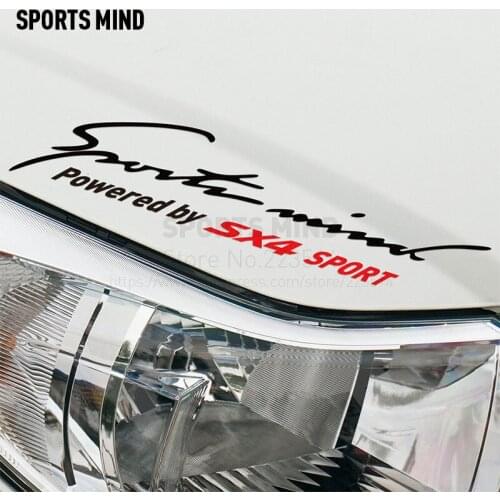 10 Pieces Sports Mind Car Covers Automobiles Car Sticker Decal For Suzuki Sx4 Accessories Car Styling Exterior Accessories