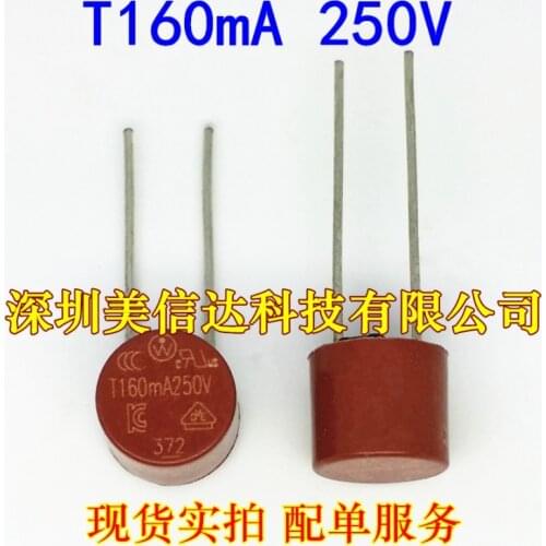 100% New&original T160mA 0.16A 250V