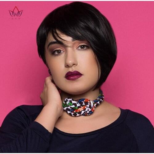 2020 African Printed Fabric Chokers Necklaces By Hand Fabric Collar Multi Strand Coloful Necklace Knotted Choker WYB178