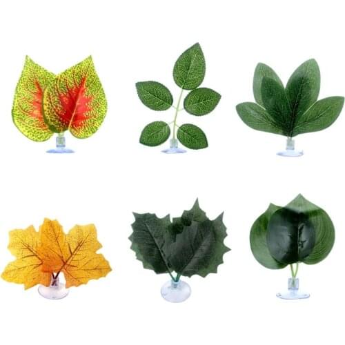 2Pcs Fish Tank Aquarium Artificial Leaf Betta Fish Rest Spawning Ornamental Plant Fish Hide Play Bed Habitat Beta Leaf Hammock