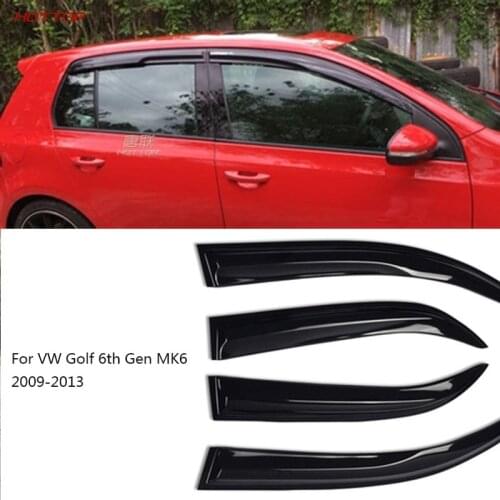 For Volkswagen Golf 6th 2009-2013 Generations Of Sunny Or Rainy Baffle The Window The Rain Eyebrow YuDa Board File