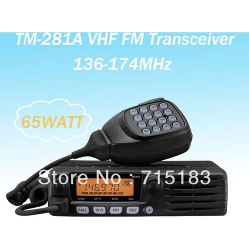 TM-281A VHF 136-174MHz FM Transceiver 65Watt 200 Memory Channels