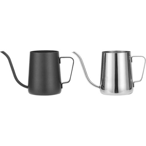 Coffee Drip Pot Pour Over Drip Kettle Stainless Steel Gooseneck Dripper Manual Brewing Jar Set Coffee Kettle Barista Accessories