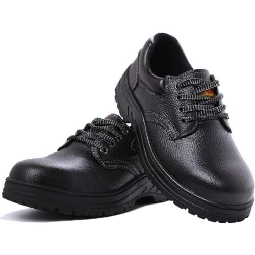Mens Work Safety Shoes Steel Head Microfiber Leather Work Safety Boots Large 34-47 Men And Women Anti-puncture work Shoes