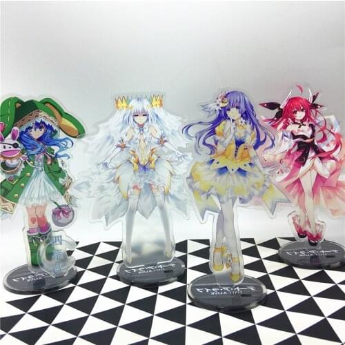 Anime Date a live Acrylic Stand Model Toys date a live Action Figure Pendant toy 15cm double-side gift