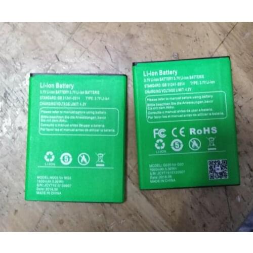 Original Mpie MG5/XGODY G20 battery 1600mah for Mpie MG5/XGODY G20 Quad Core Cell Phone-free shipping