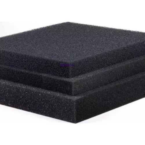 50cmx50cmx2cm Black Filtration Foam Aquarium Fish Tank Biochemical Filter Sponge Pad Skimmer Long Use Time Sponge Supply Tank