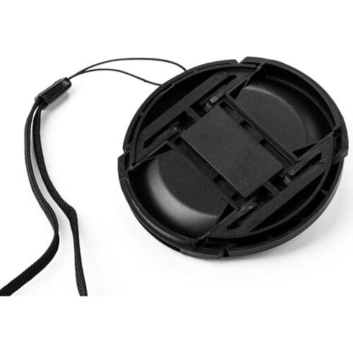 37 52 55 58 62 67 72 77 mm front Lens Cap/Cover protector Center Pinch Snap on for olympus dslr mirrorless camera