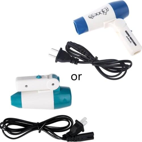 Hot Mini Portable Super Traveller Hair Dryer Folding Foldable Compact Blower Dropship New