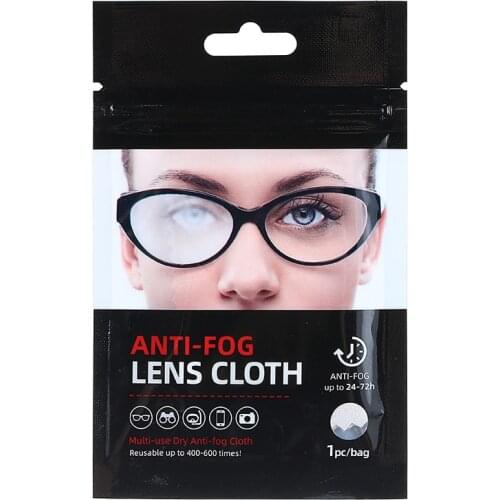Camera Len Antifogging Cloth Lens Cleaning Wipe Cloth Fabric For Eyewear Prevent Fogging Accessories Reusable 400 to 600 time