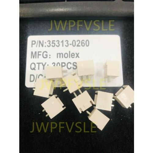 35313-0260 Connector Header Through Hole 2 position 0.156" (3.96mm)