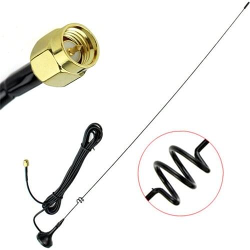UT-108UV SMA-Male UHF/VHF Magnetic Vehicle-mounted Antenna for YAESU VX-3R TONGFA UV985 Baofeng UV-3R Two-way radio