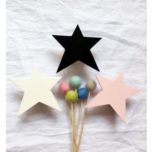 1PC Cute Star Wooden Clothes Hook for Kids Hook Wall Decorate Boy Room Hanger Room Kids Present Cute Lovely Children Room MI 005