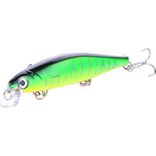 HENGJIA 11CM/13G 1PCS Fishing Lure Minnow Crankbait Hard Bait Tight Shiner Wobble Fishing Tackle