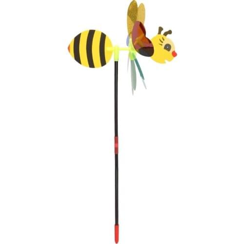 3D Sequins Animal Bee Windmill Wind Spinner Home Garden Yard Decoration Kids Toy Wind Spinner Windmill Toys