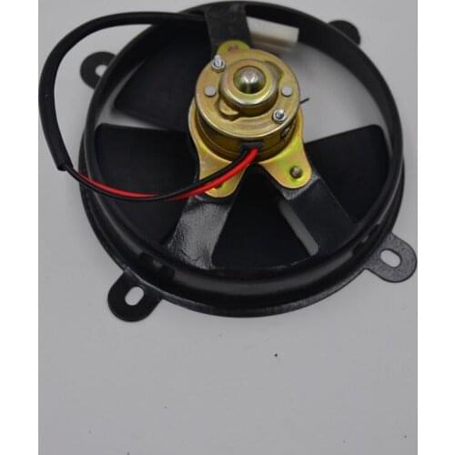 6" 5-blade 12V Radiator Cooling Fan Assembly For 150cc ATV Buggy Scooter