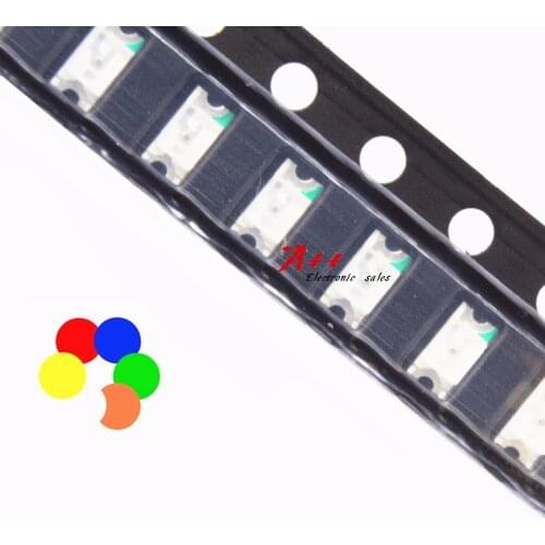 Free shipping 1000PCS 1206 SMD LED Highlight Light-emitting Diode red/blue/yellow/green/white/orange