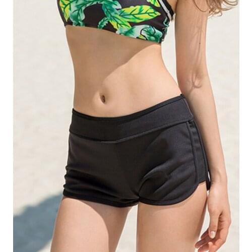 SAILBEE Bikini 2021 Sexy Swimsuits bathing suit Womens Stretch Swim Board Shorts Quick Dry Athletic Beach Swimming Trunks High