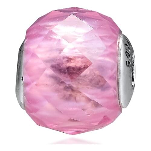 Fits Pandora Essence Collection Bracelet Sensitivity Small Hole Charm Genuine 925 Sterling Silver Beads for Jewelry Making