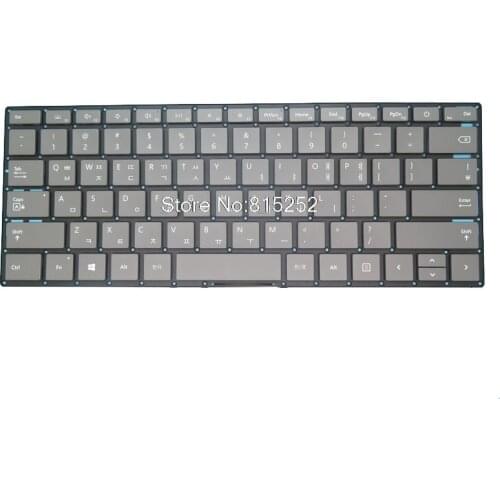 Laptop Keyboard For Microsoft surface Laptop 3 13.5” 15” 1867 1868 Korean KR Gray Without Frame