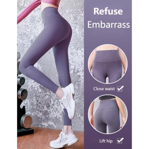 Yoga suit fitness pants womens summer net red running high waist outer wear base peach hip lifting tight sports suit