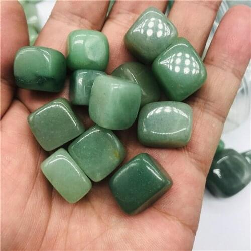 Natural Green Jasper Jade Stone Polished Reiki Chakra Healing Crystals Natural Quartz Crystals