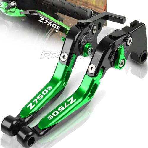 Without Z 750S Folding Extending Motorcycle Adjustable Brake Clutch Lever Accessories For Kawasaki Z750S Z 750 S 2006 2007 2008
