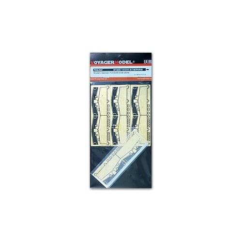 KNL HOBBY Voyager Model PEA342 PzH2000 self-propelled howitzers side skirt board to upgrade metal etching parts