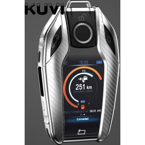 TPU Car Fully Key Case Cover Fully Key Shell Remote Key Protector for BMW 7 Series 740 6 Series GT 5 Series 530i X3 Display Key