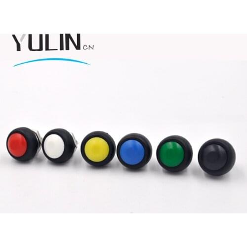 5pcs/lot 12MM PBS-33B Momentary Push Button Swithch Mini Switch Self-resetting No lock switch