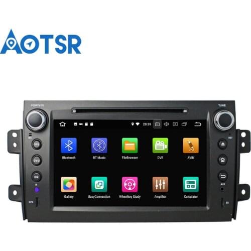 Aotsr Android 8.0 7.1 GPS navigation Car NO DVD Player For Suzuki SX4 06-12 multimedia radio recorder 2 DIN 4GB+32GB 2GB+16GB