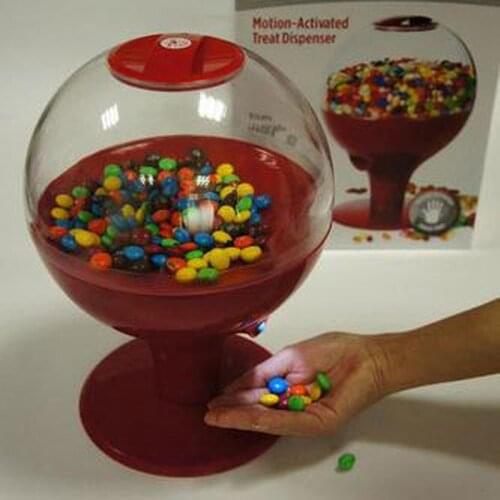 Wedding Candy Dispenser Automatic Sensor ABS Vintage Gumball Mini Bubble Gum Candy Machine Kids Lovely Gift