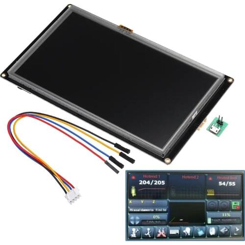 Nextion Enhanced NX8048K070 7.0 Inch HMI Intelligent Smart USART UART Serial Touch TFT LCD Module Display Panel For Raspberry Pi