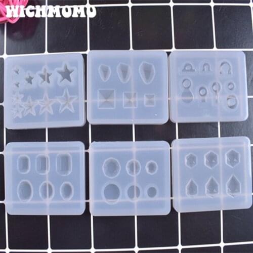 Fashion 1PCS Charms Pendant Craft DIY Transparent UV Resin Liquid Silicone Combination Molds for DIY Making Finding Accessories