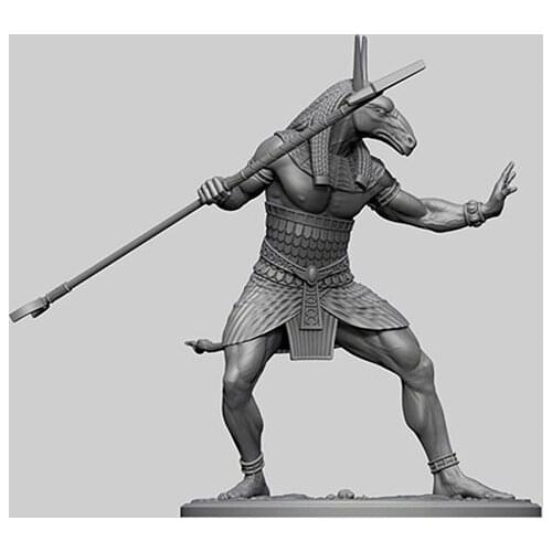 1/32 Scale Unpainted Resin Figure Egyptian god