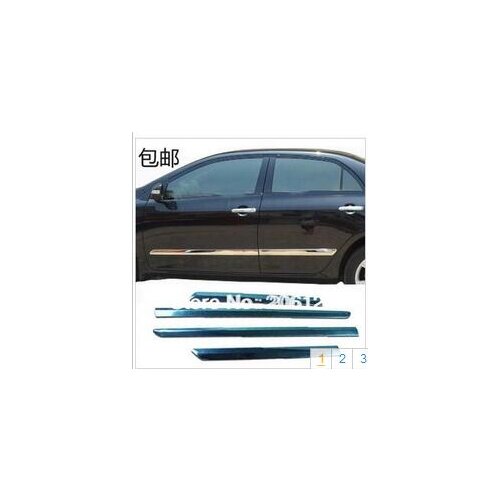 Good Quality 2007 2008 2009 2010 2011 2012 2013The new Corolla 07-13 forToyota Corolla door scuff bumper strip door trim body