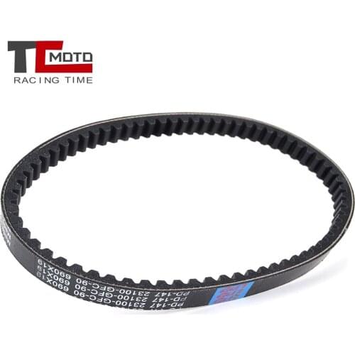 Motorcycle Transmission Clutch Drive Belt for Honda NCH50 Metropolitan 2012 2013 2014 2015 23100-GFC-901